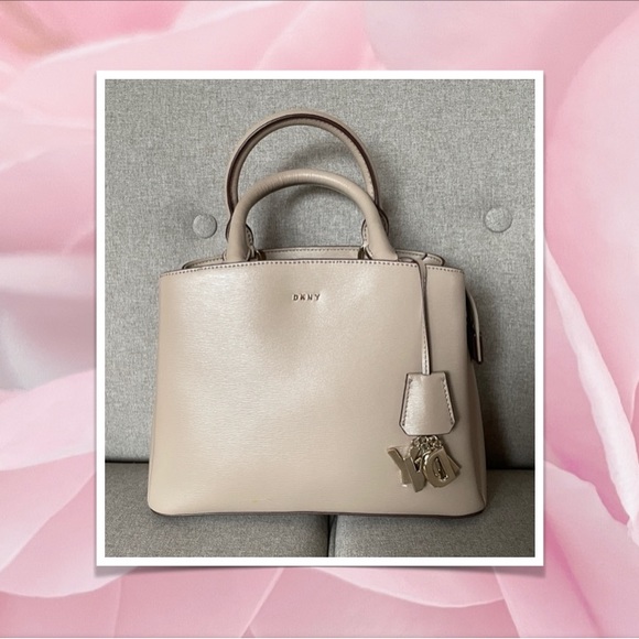 DKNY Handbags - DKNY medium Leather Satchel Handbag